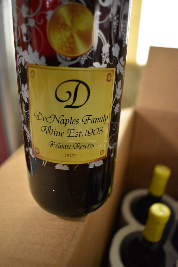 Box of DeNaples Family Wine Bottles! Includes Amarone and Private Reserve - Image 2 of 12