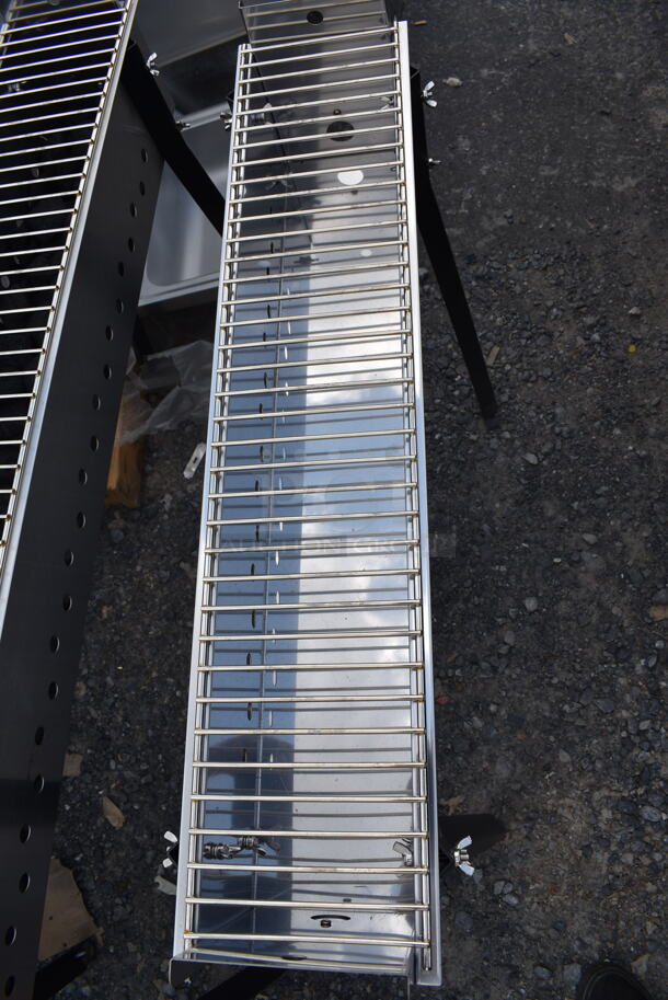 2 BRAND NEW SCRATCH AND DENT! Stainless Steel Trough. 45.5x7.5x30, 31.5x7.5x29. 2 Times Your Bid! - Image 4 of 6