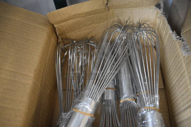 7 BRAND NEW IN BOX! Update Stainless Steel Whisks. 12". 7 Times Your Bid! - Image 2 of 3