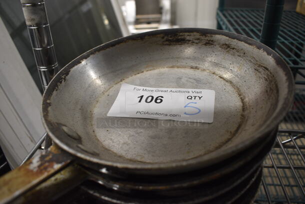 5 Metal Skillets. 14.5x8.5x1.5. 5 Times Your Bid! - Image 2 of 3