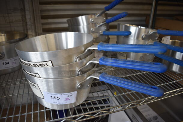 3 BRAND NEW! Vollrath Stainless Steel Sauce Pans. 18x10x5.5. 3 Times Your Bid!