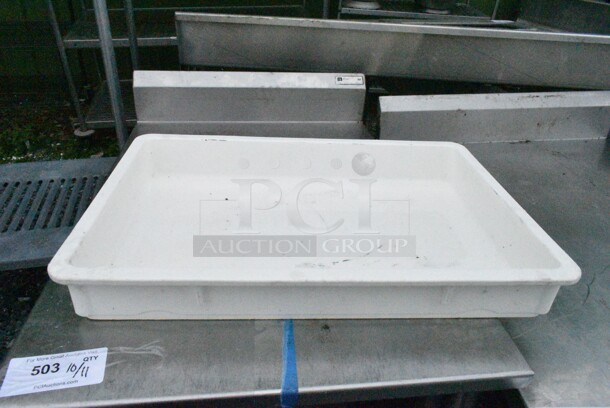 24 Cambro White Poly Dough Bins. 24 Times Your Bid! - Image 2 of 5