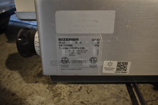 2016 Bizerba GSP HD Stainless Steel Commercial Countertop Meat Slicer. 120 Volts, 1 Phase. Tested and Working! - Image 5 of 6