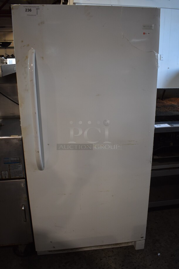 Electrolux FFFU14F2QWR Single Door Reach In Freezer. 115 Volts, 1 Phase. 30x33x62. Tested and Working! - Image 1 of 6