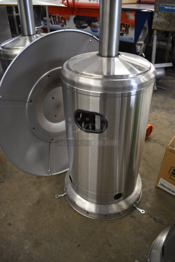 Hampton Bay Model NCZH-G-SS Metal Commercial Floor Style Propane Gas Patio Heater. 48,000 BTU. 32x32x89 - Image 4 of 5