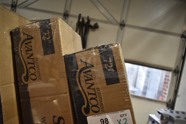 2 BRAND NEW IN BOX! Avantco 177SW72TCP Stainless Steel Commercial 72" High Wattage Strip Warmer with Toggle Controls. 120 Volts, 1 Phase. 2 Times Your Bid! - Image 3 of 5