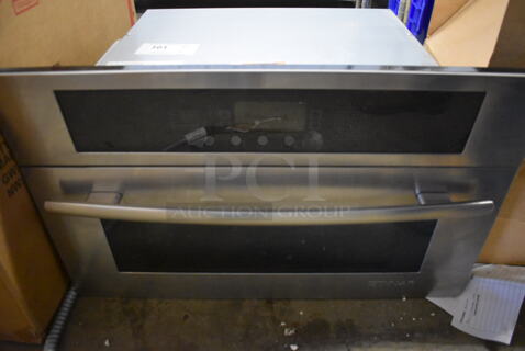 BRAND NEW SCRATCH AND DENT! Whirlpool JMC2430WS00 Stainless Steel Electric Powered Microwave Oven. 120/240 Volts, 1 Phase. 30x22x19