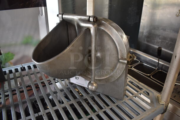 Commercial Stainless Steel Pelican Head Shredder