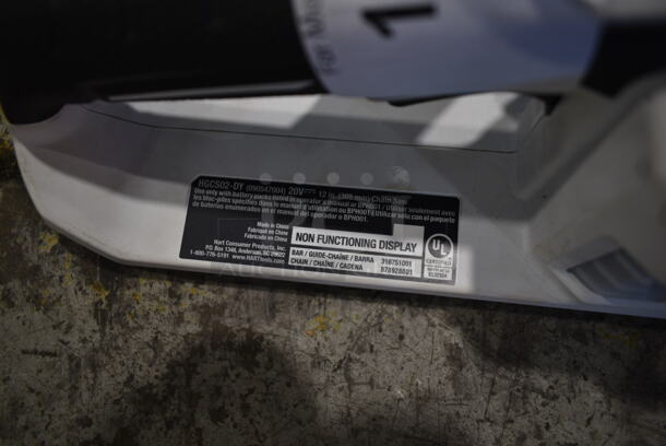 Hart HGCS02-DY 12" Chainsaw. - Image 3 of 4