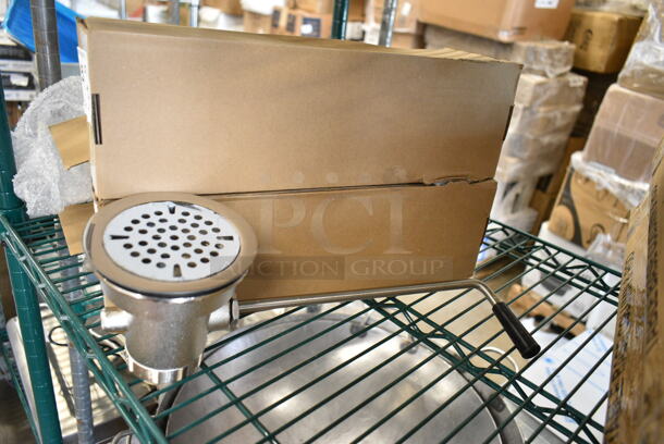 3 BRAND NEW SCRATCH AND DENT! Regency 600DT1 Twist Handle Waste Valve - 3 1/2" Sink Opening. 3 Times Your Bid! - Image 2 of 3