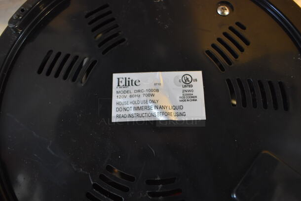 Elite DRC-1000B Metal Countertop Rice Cooker. 120 Volts, 1 Phase. 11x10x10.5 - Image 5 of 6