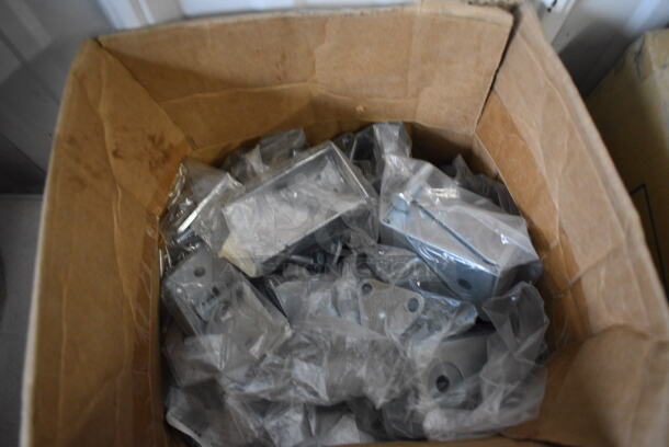 ALL ONE MONEY! Lot of 3 Boxes of Items Including Shelf Connectors! - Image 4 of 4