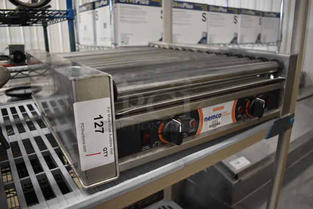 2019 Nemco Model 8045N Stainless Steel Commercial Countertop Hot Dog Roller. 120 Volts, 1 Phase. 22x26x7. Tested and Working! - Image 2 of 6