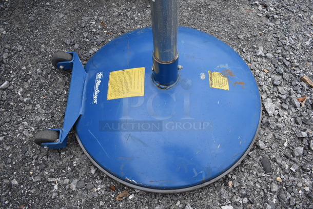 2 MacGregor Blue and Chrome Metal Net Poles. 24x24x100. 2 Times Your Bid! - Image 6 of 6