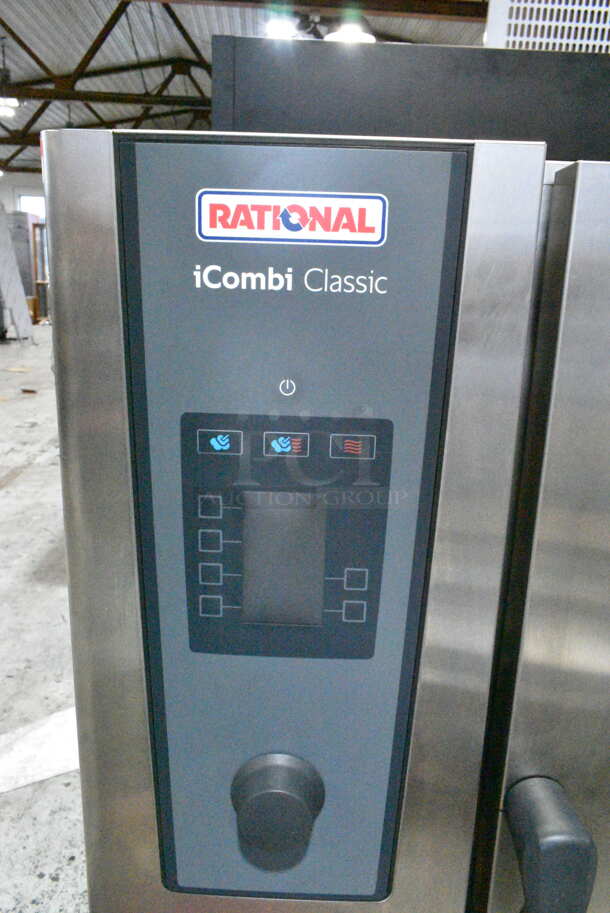 BRAND NEW! 2021 Rational LM200EG.XXXXX Stainless Steel Commercial Natural Gas Powered Combi Convection Oven.  - Image 3 of 9