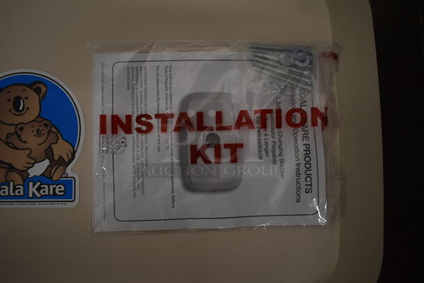 BRAND NEW IN BOX! Koala Kare KB200-00 Gray Poly Wall Mount Diaper Changing Station. - Image 3 of 7