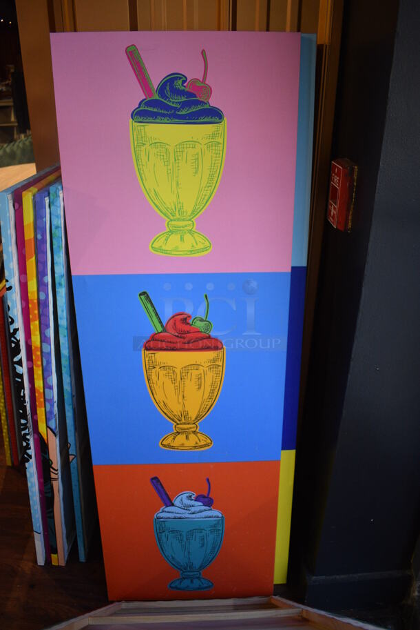 4 Various Signs. 20x1x60. 4 Times Your Bid! (lounge) - Image 2 of 4