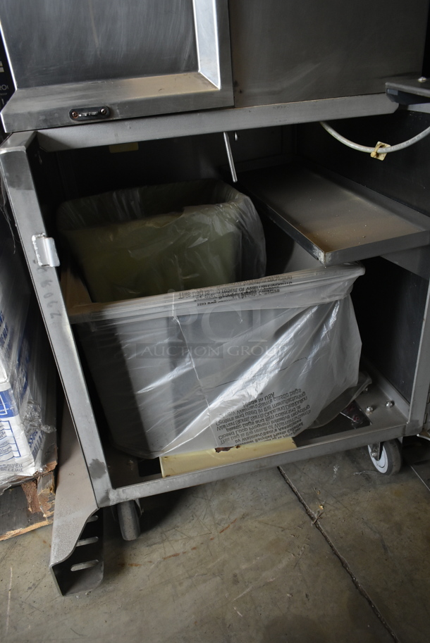 Fresh N Squeeze POS-1 Stainless Steel Commercial Floor Style Automatic Citrus Juicer on Commercial Casters. 120 Volts, 1 Phase. Tested and Does Not Power On - Image 4 of 7