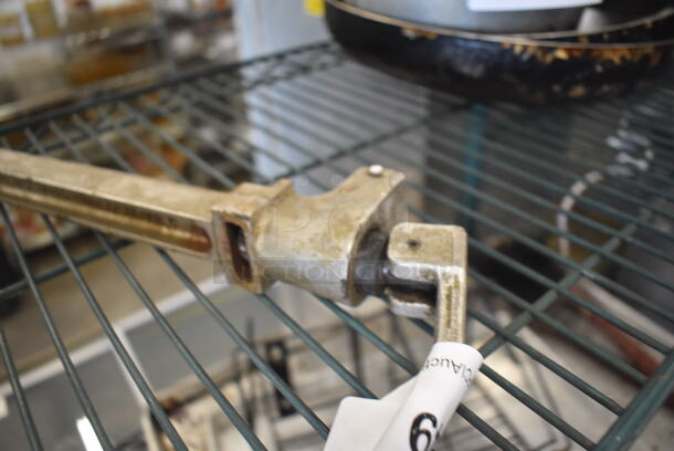 Metal Commercial Can Opener. 2x8x17 - Image 2 of 3
