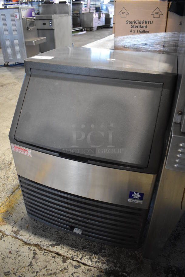 2012 Manitowoc QY0134A Stainless Steel Commercial Self Contained Undercounter Ice Machine. 115 Volts, 1 Phase. 26x28x33 - Image 2 of 8
