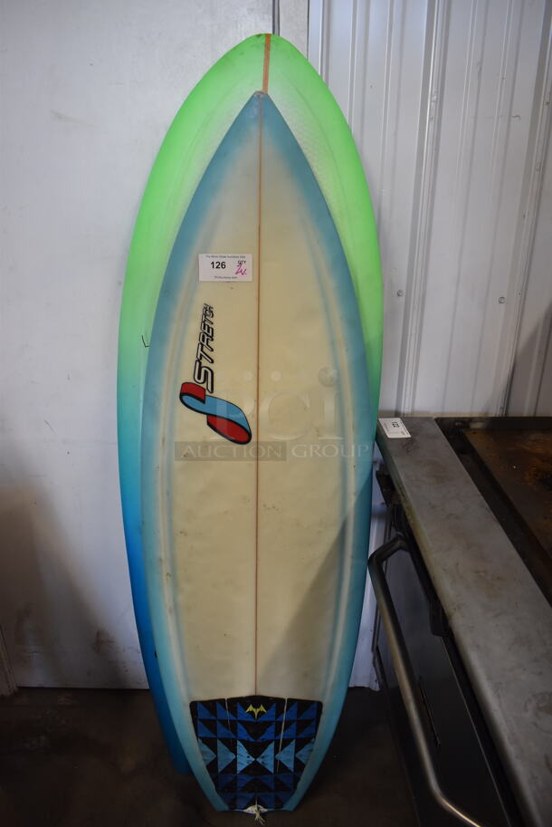 2 Various Surfboards. 20x2x64, 22x2x67. 2 Times Your Bid!