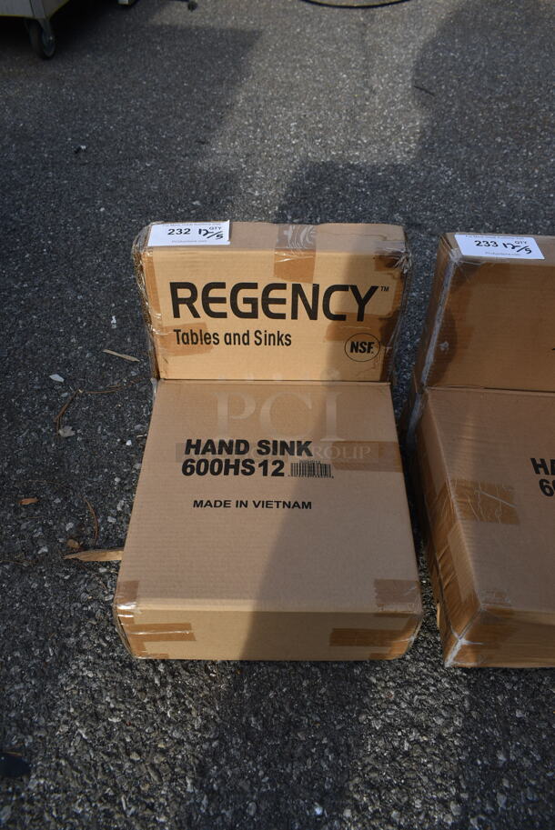 BRAND NEW IN BOX! Regency 600HS12 Stainless Steel Commercial Single Bay Wall Mount Sink. Stock Picture Used as Gallery. - Image 2 of 4