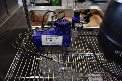 Metal Commercial Countertop Sprayer Motor. 110-120 Volts, 1 Phase. 12x6x9