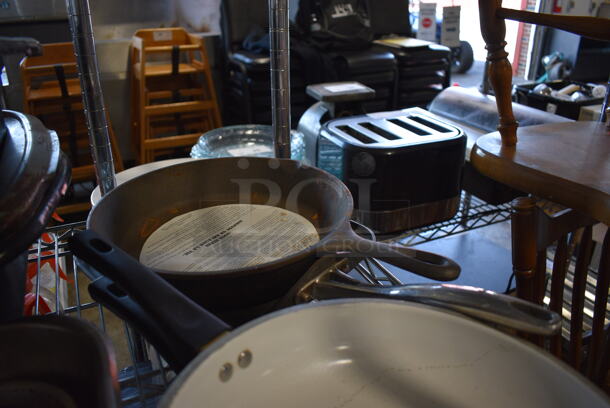 ALL ONE MONEY! Tier Lot of Various Items Including Metal Pans and Metal Slow Cooker Inserts - Image 8 of 8