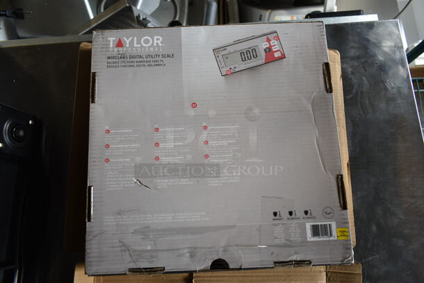 BRAND NEW SCRATCH AND DENT! Taylor TE30WD Stainless Steel Commercial Countertop Battery Powered Scale. - Image 11 of 11