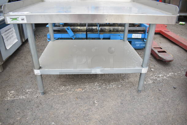 Regency 600ES3036G Stainless Steel Commercial Equipment Stand w/ Under Shelf. - Image 2 of 3