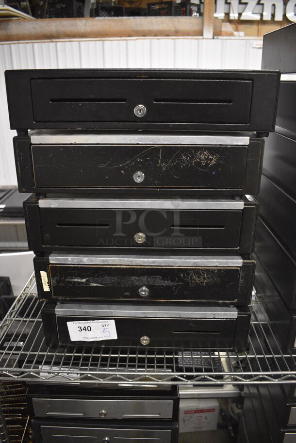 5 Metal Cash Drawers. 17.5x18x4.5. 5 Times Your Bid!