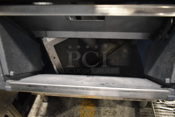 Manitowoc QD0453W Stainless Steel Commercial Ice Machine Head on Follett SG700S-30 Commercial Ice Bin. 115 Volts, 1 Phase.  - Image 5 of 8