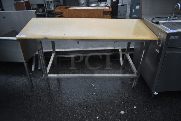 Cutting Board Table. - Image 1 of 3