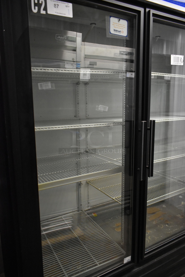 True GDM-72 Metal Commercial 3 Door Reach In Cooler Merchandiser w/ Poly Coated Racks. 115 Volts, 1 Phase. Tested and Does Not Power On - Image 2 of 8