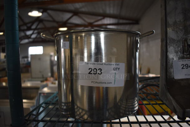 Metal Stock Pot. 12.5x9.5x7.5 - Image 1 of 3