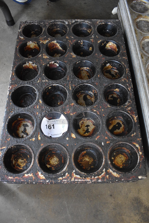4 Metal 24 Cup Muffin Baking Pans. 14x21x1.5. 4 Times Your Bid! - Image 3 of 3