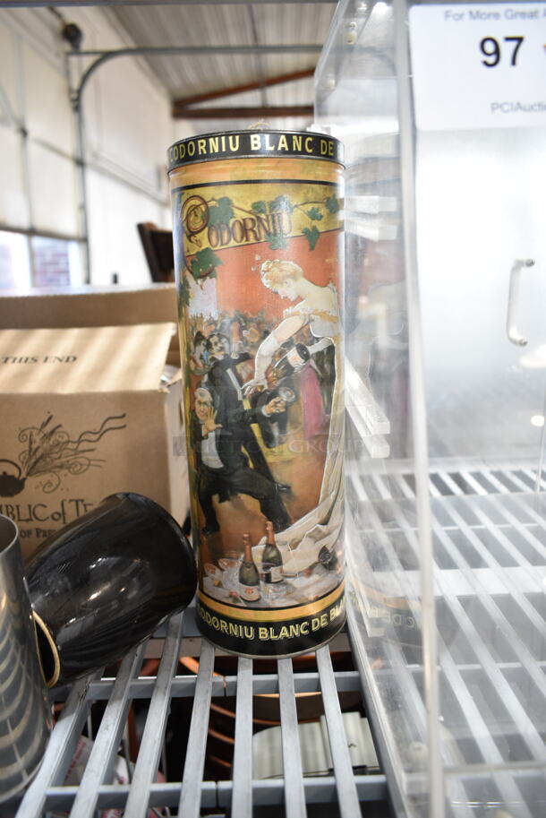 ALL ONE MONEY! Tier Lot of Various Items Including Clear Poly Display Case, Pitchers  - Image 4 of 6