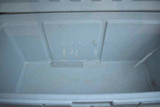 3 Coleman White Poly Portable Cooler. 3 Times Your Bid! - Image 2 of 4