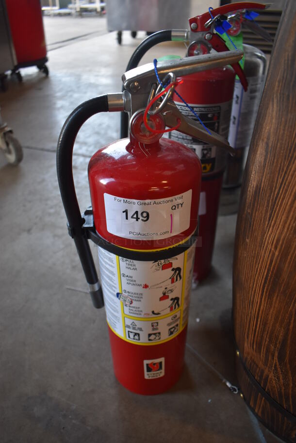 Strike First Fire Extinguisher. Buyer Must Pick Up - We Will Not Ship This Item.  7x5x20