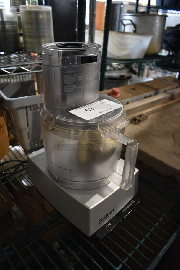 Cuisinart Poly Countertop Food Processor w/ Grating Blade and S Blade. Tested and Working! - Image 2 of 6