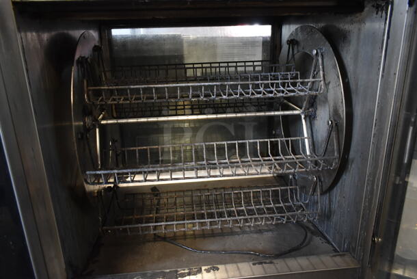 2 Fri-jado TDR7+7 P Stainless Steel Commercial Electric Powered Rotisserie Ovens w/ Spits. 208 Volts, 3 Phase. 2 Times Your Bid! - Image 6 of 9