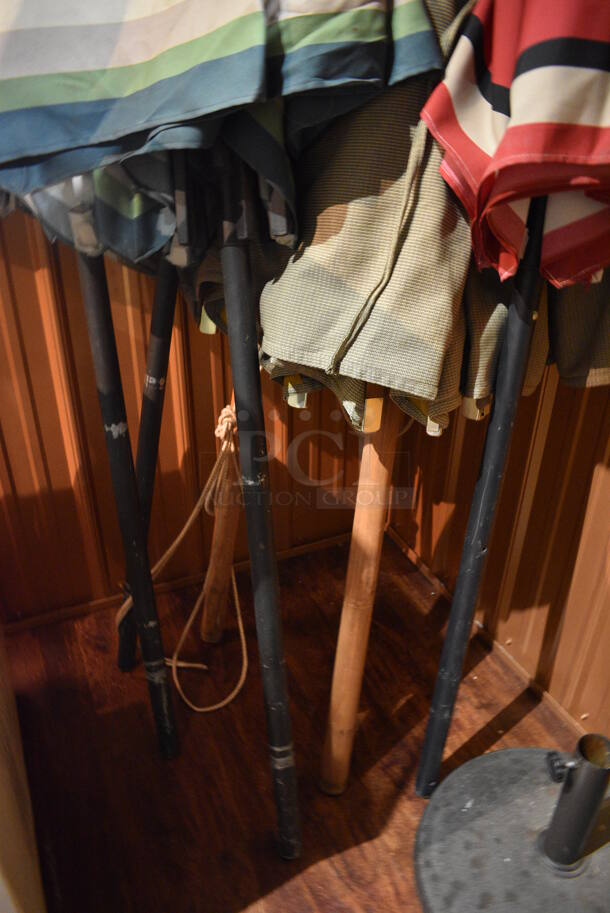 6 Various Patio Umbrellas. Includes 90". 6 Times Your Bid! (bar) - Image 4 of 4