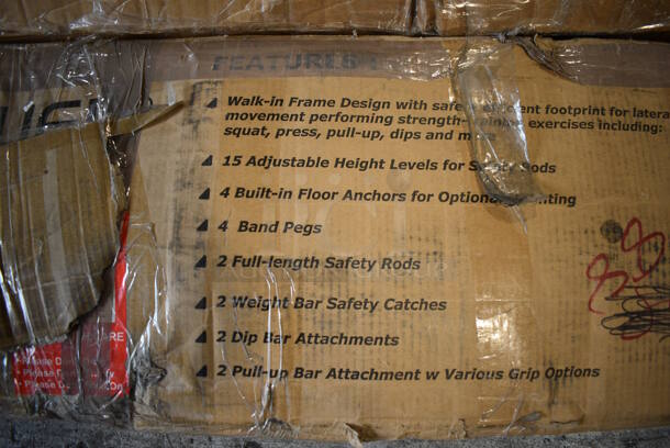 ALL ONE MONEY! Lot of 2 Boxes of Body Point Deluxe Power Racks.  - Image 3 of 5