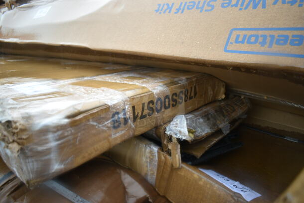 BRAND NEW SCRATCH AND DENT! Avantco 178SSDOS7118 Stainless Steel Double Deck Overshelf - 18" x 70 3/8". May Be Missing Pieces.  - Image 3 of 3