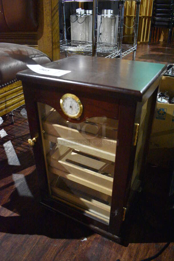 Wooden Countertop Case. 12x12x19. (lounge) - Image 2 of 3