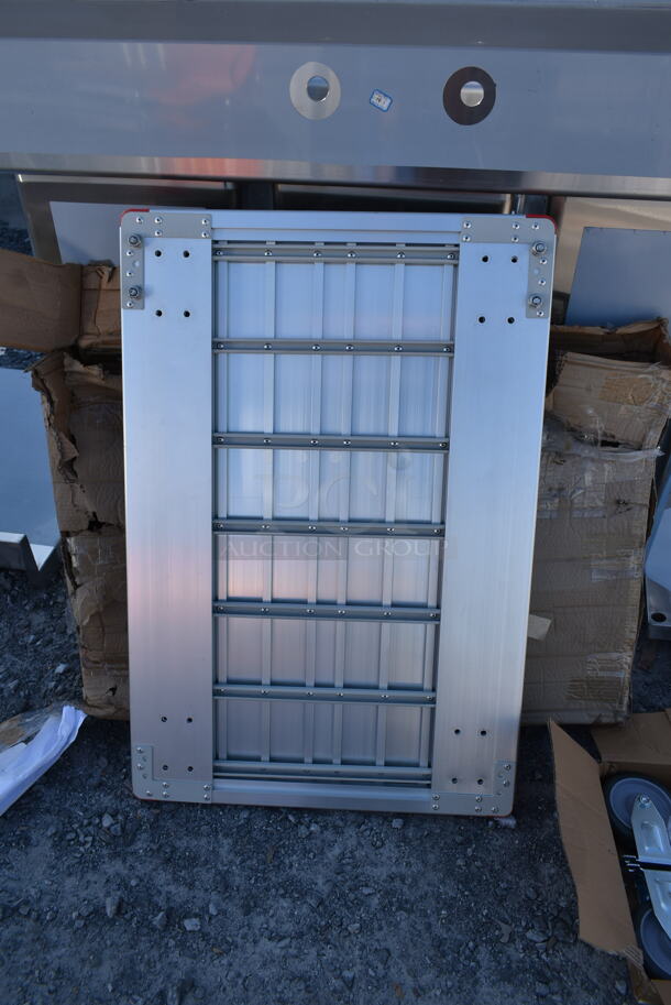 BRAND NEW SCRATCH AND DENT! Lavex 257PTA660 Commercial 24"x36" Aluminum Platform Truck on Casters. - Image 4 of 5