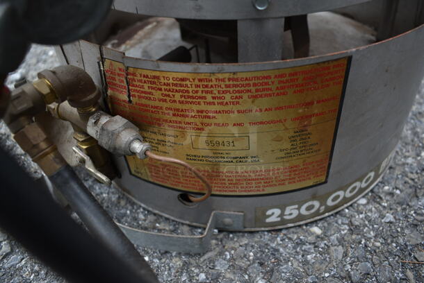 Scheu Metal Propane Gas Powered Heater. - Image 4 of 5