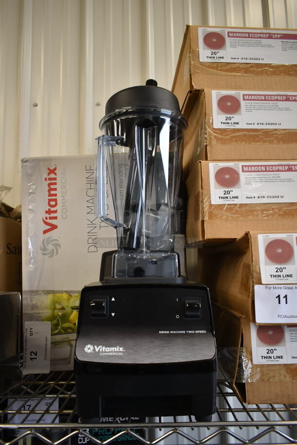 BRAND NEW SCRATCH AND DENT! 2023 Vita-Mix VM0100 Metal Commercial Countertop Drink Blender w/ Pitcher. 120 Volts, 1 Phase. Tested and Working! - Image 1 of 5
