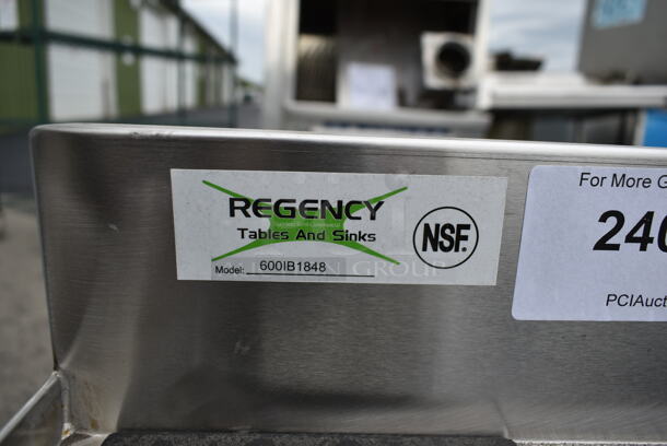 BRAND NEW SCRATCH AND DENT! Regency 600IB1848 Stainless Steel Commercial Ice Bin. - Image 3 of 4