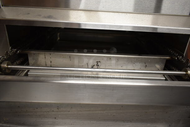 Belshaw Adamatic TG50 Stainless Steel Commercial Floor Style Thermoglaze Icing Machine on Commercial Casters. 208 Volts, 1 Phase. - Image 6 of 11